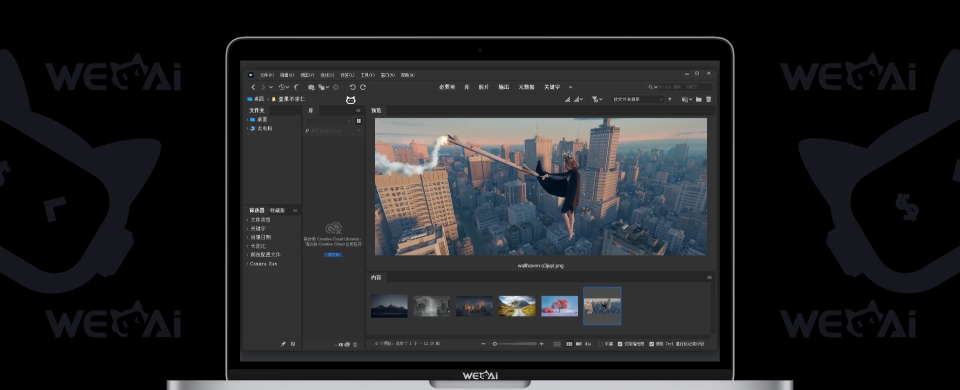 图像管理软件 Adobe Bridge 2026 v16.0.0.63 中文破解版 | 永久激活版